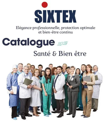 Tenues Médicales 2024 - Catalogue Complet Bien-Être au Travail | SIXTEX Catalogue SIXTEX : tenues médicales et accessoires bien-être