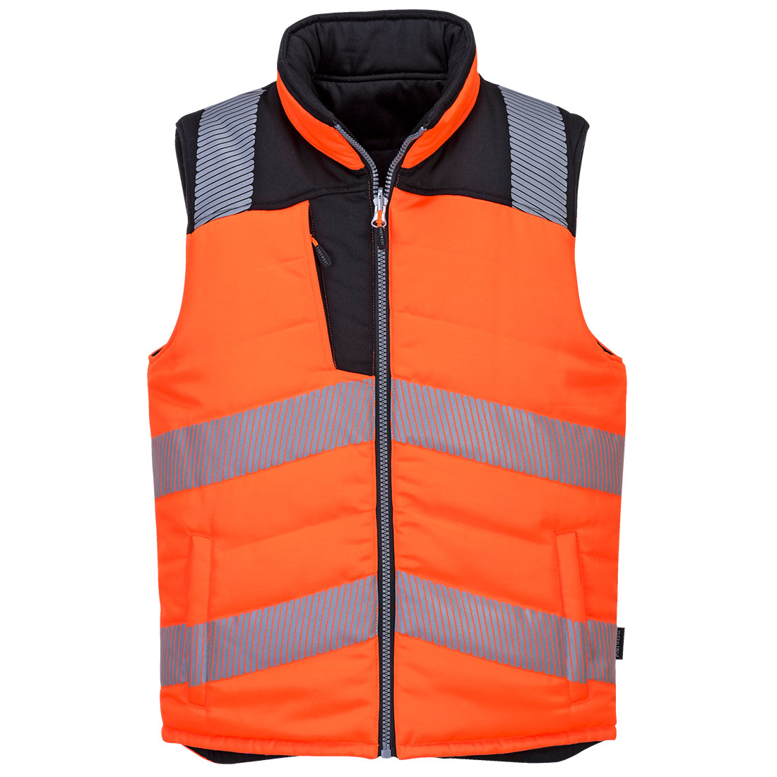 PW374 - Bodywarmer réversible haute visibilité PW3 PW374 - Bodywarmer réversible haute visibilité PW3