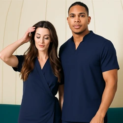 Uniforme relaxant pour spa et instituts de beauté Vêtements professionnels pour spa et centres de bien-être