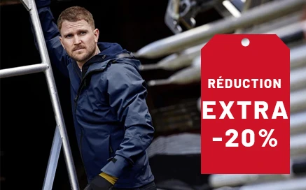 Extra réduction de 20% sur les uniformes professionnels – SIXTEX Promotion exceptionnelle sur les vêtements professionnels SIXTEX – Économisez dès maintenant